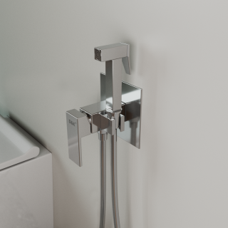 Гигиенический душ со смесителем DQ Bayern.Liszt DA1514501 хром